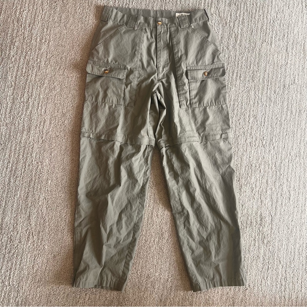 Orvis Convertible Hiking Pants Olive Green Men’s size 32